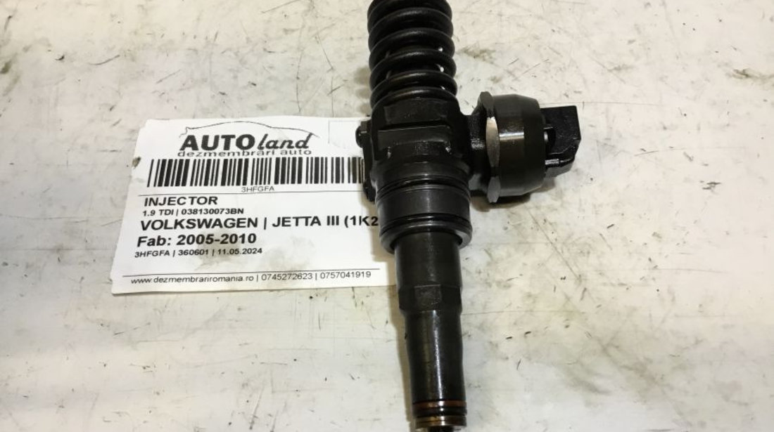 Injector 038130073bn 1.9 TDI Volkswagen JETTA III 1K2 2005-2010