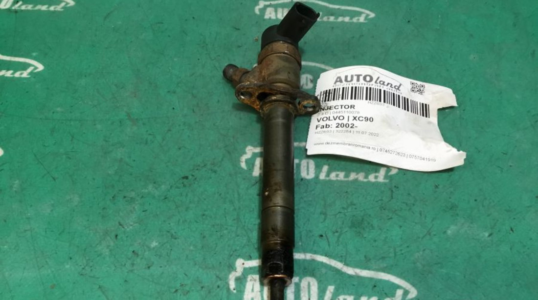 Injector 0445110078 2.4 D Volvo XC90 2002