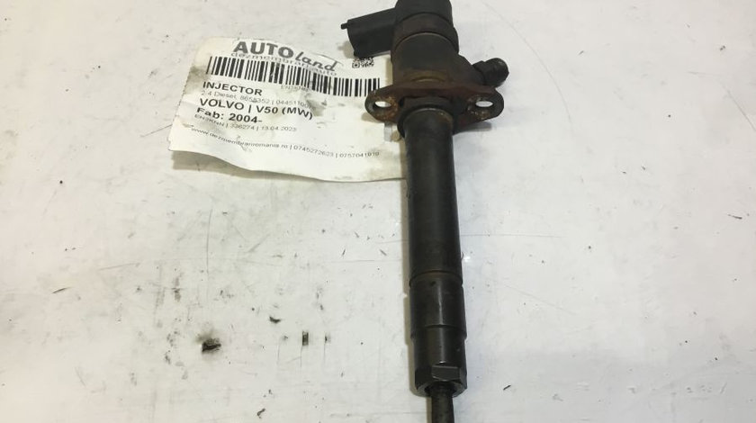 Injector 0445110078 2.4 Diesel, 8658352 Volvo V50 MW 2004