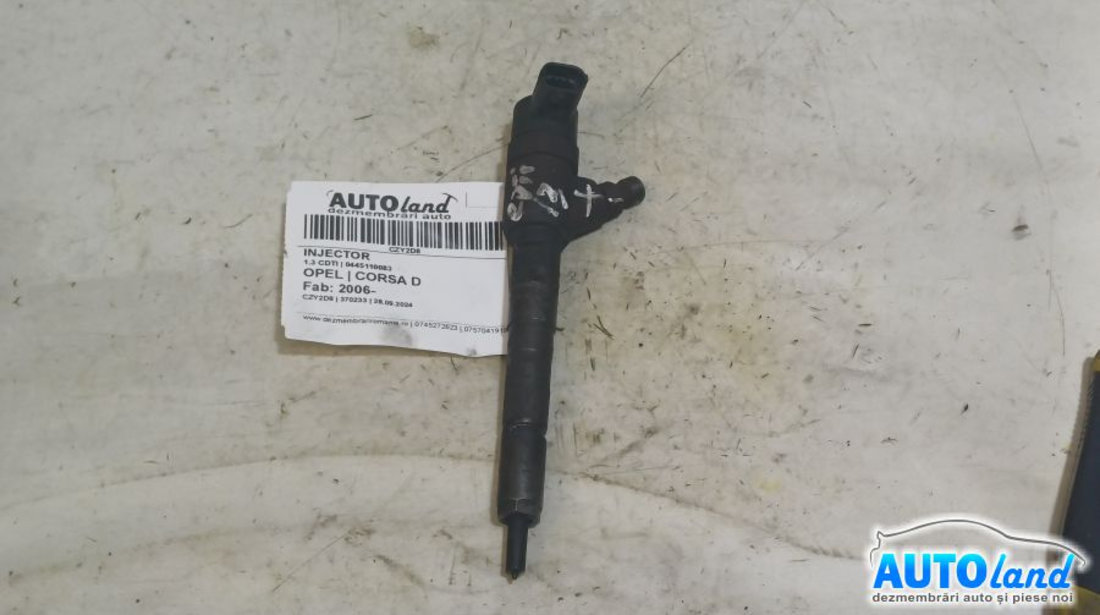 Injector 0445110083 1.3 CDTI Opel CORSA D 2006