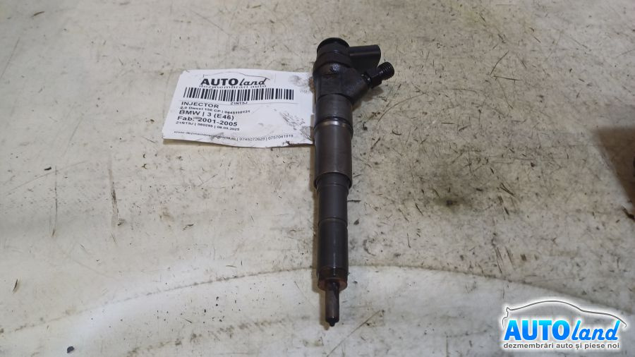 Injector 0445110131 2.0 Diesel 150 CP BMW 3 E46 2001-2005