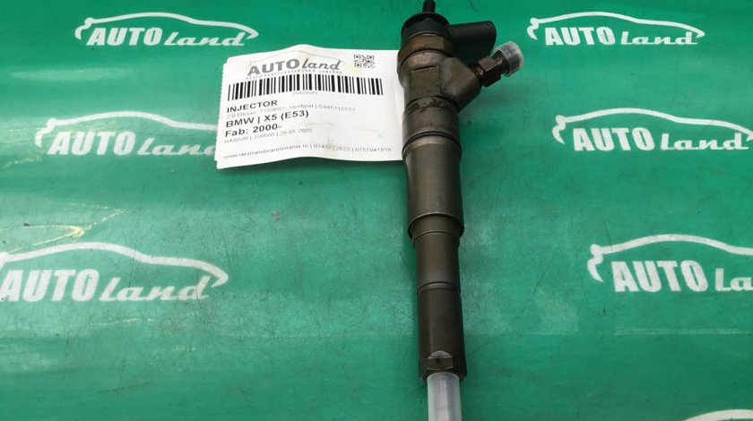 Injector 0445110131 2.0 Diesel, 7789661, Verificat BMW X5 E53 2000