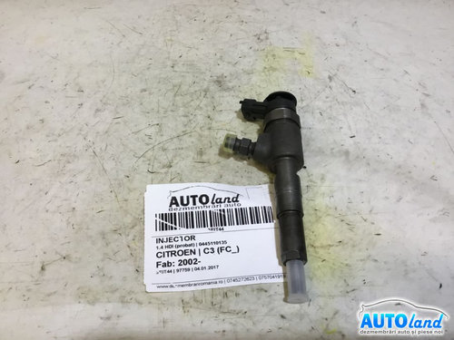 Injector 0445110135 1.4 HDI probat Citroen C3 FC 2002