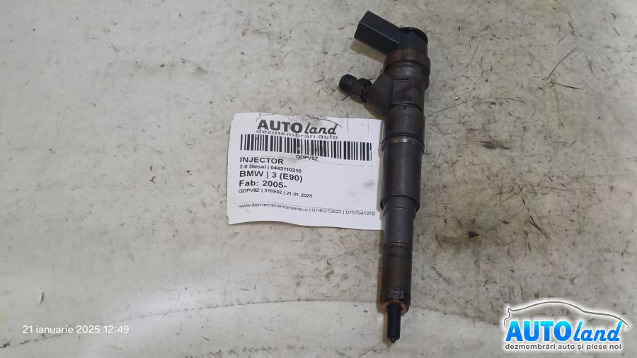 Injector 0445110216 2.0 Diesel BMW 3 E90 2005