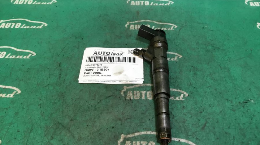 Injector 0445110216 2.0 Diesel BMW 3 E90 2005