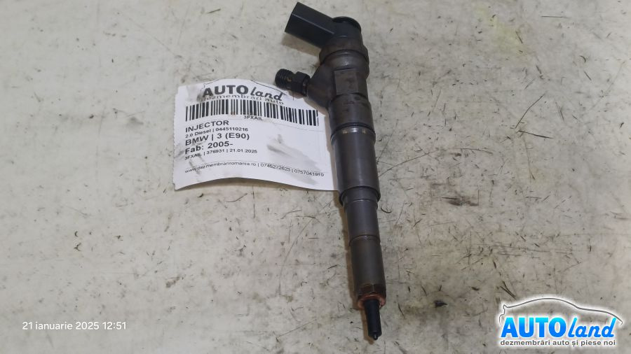 Injector 0445110216 2.0 Diesel BMW 3 E90 2005