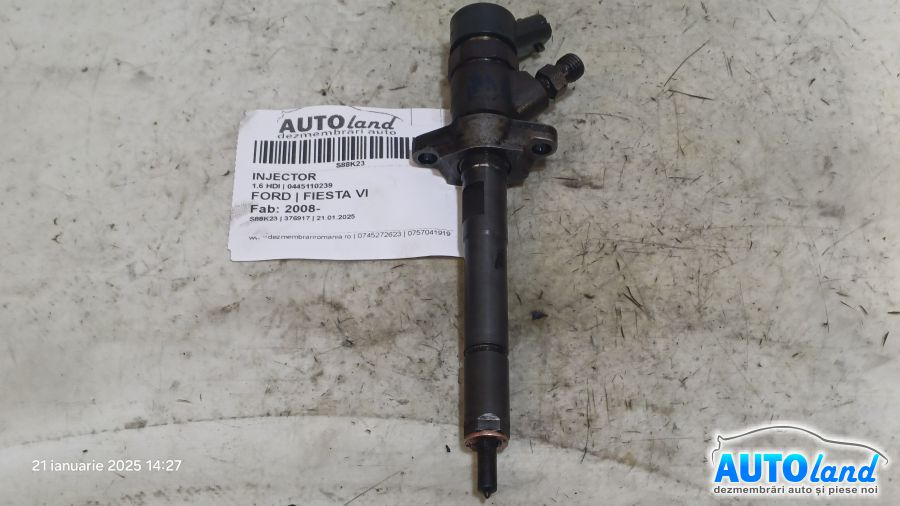 Injector 0445110239 1.6 HDI Ford FIESTA VI 2008