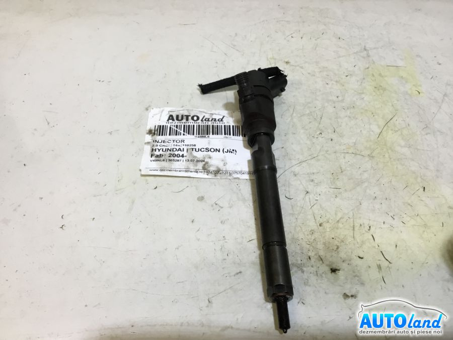 Injector 0445110258 2.0 CRDI Hyundai TUCSON JM 2004