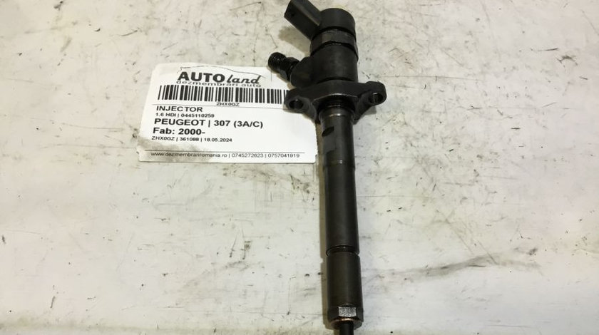 Injector 0445110259 1.6 HDI Peugeot 307 3A/C 2000