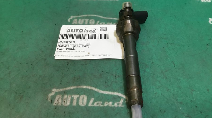 Injector 0445110289 2.0 Diesel Probat !!! BMW 1 E81,E87 2004