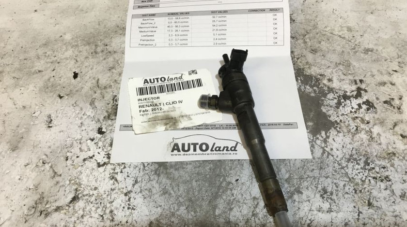 Injector 0445110485 8201108033 Renault CLIO IV 2012