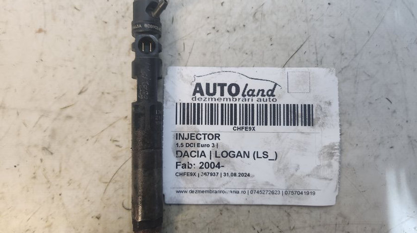 Injector 1.5 DCI Euro 4 Dacia LOGAN LS 2004