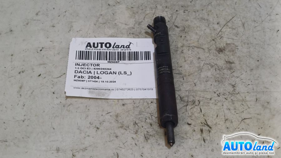 Injector 8200240244 1.5 DCI E3 Dacia LOGAN LS 2004