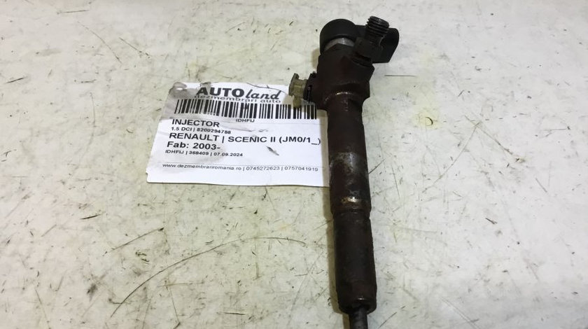 Injector 8200294788 1.5 DCI Renault SCENIC II JM0/1 2003