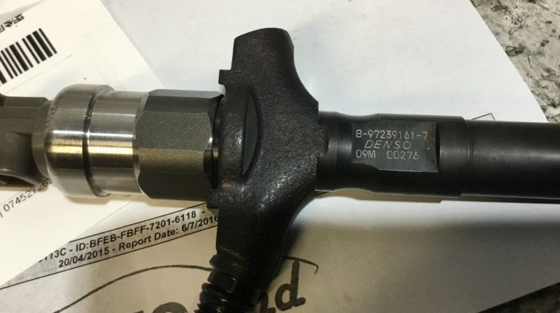 Injector 8972391617 3.0 DCI Denso Probat Renault ESPACE IV JK0/1 2002