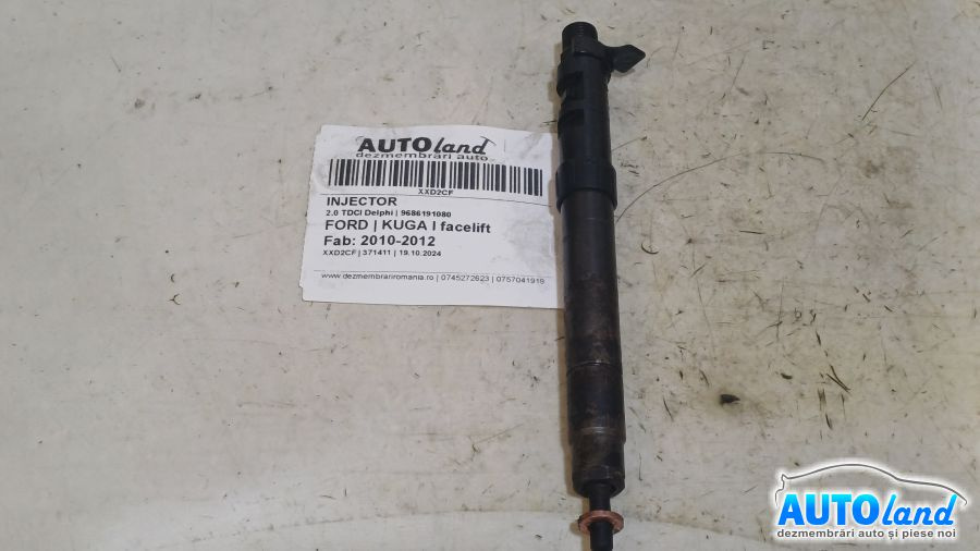 Injector 9686191080 2.0 TDCI Delphi Ford KUGA I facelift 2010-2012