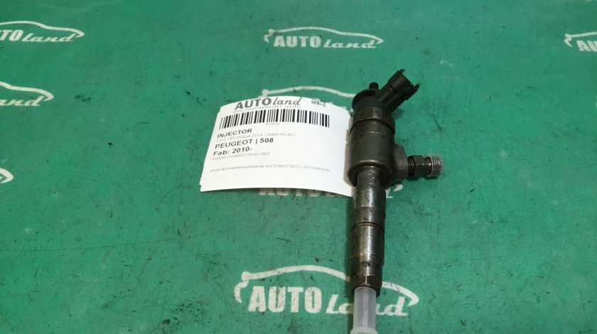 Injector B445161452 1.6 E HDI Probat,2014-Peugeot 508 2010