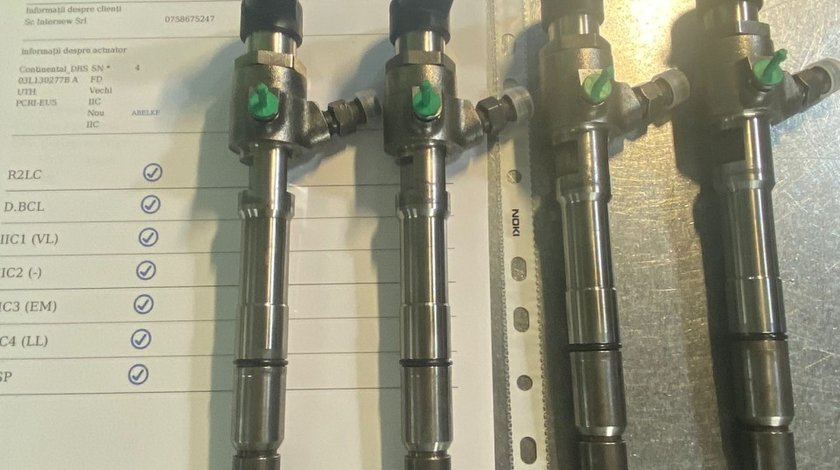 Injector Injectoare 1.6 TDI CAYC Siemens Vw,Audi, Skoda reconditionate