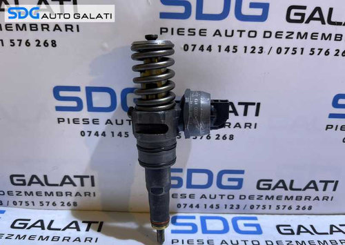 Injector Injectoare Pompa Pompe Duza Audi A2 1.4 TDI BHC 2003 - 2010 Cod 038130073AG 0414720215