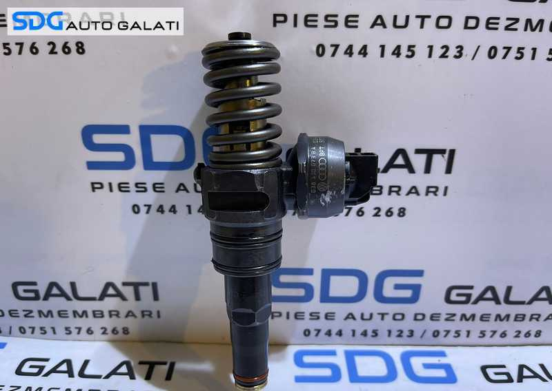 Injector Injectoare Pompa Pompe Duza VW Sharan 1.9 TDI 131 CP ASZ 2001 - 2010 Cod 038130073BA 0414720216