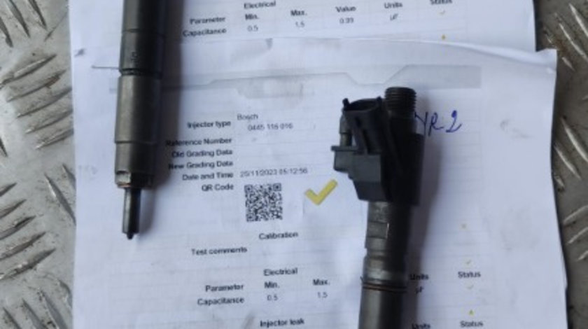 Injector Volvo V70 2.4 D5 an de fabricatie 2011 motor D5244T10 cod 31272690 / 0445116016