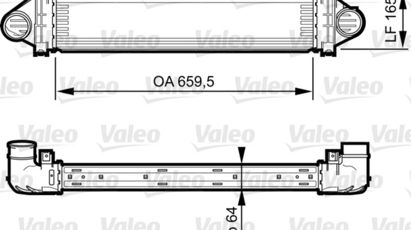 Intercooler, compresor (818245 VALEO) FORD,FORD AUSTRALIA,LAND ROVER,VOLVO