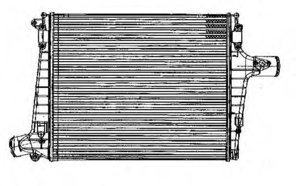 Intercooler, compresor AUDI ALLROAD (4BH, C5) (2000 - 2005) NRF 30170 piesa NOUA