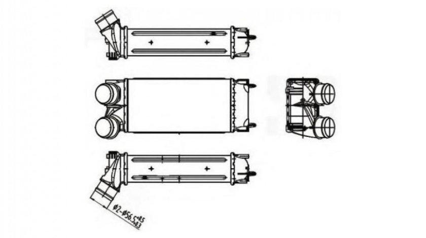 Intercooler, compresor Citroen C4 I (LC_) 2004-2011 #2 1440H9