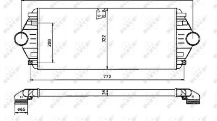 Intercooler, compresor Citroen SYNERGIE (22, U6) 1994-2002 #2 0384E7