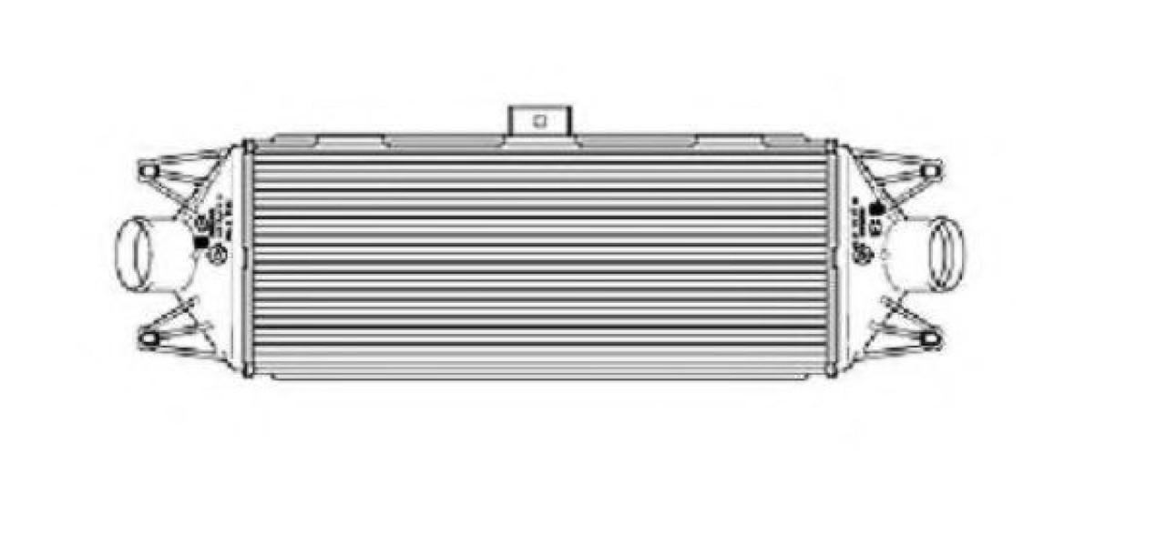 Intercooler, compresor IVECO DAILY III caroserie inchisa/combi (1997 - 2007) NRF 30879 piesa NOUA