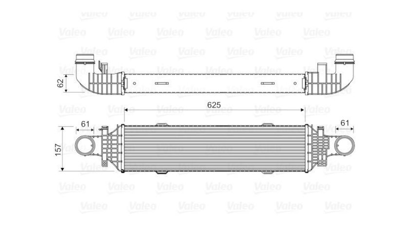 Intercooler, compresor Mercedes C-CLASS (W204) 2007-2014 #2 127012N