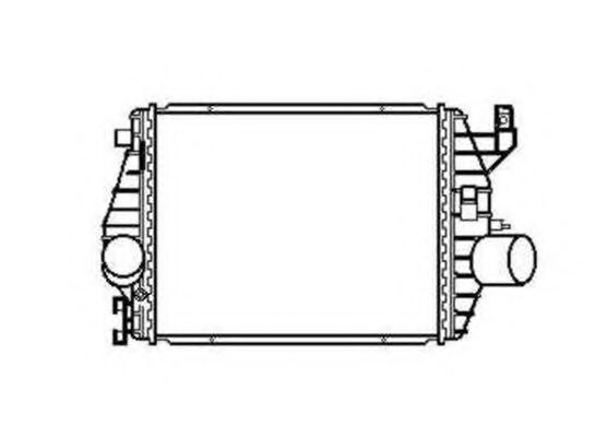 Intercooler, compresor MERCEDES VITO bus (638) (1996 - 2003) NRF 30424 piesa NOUA