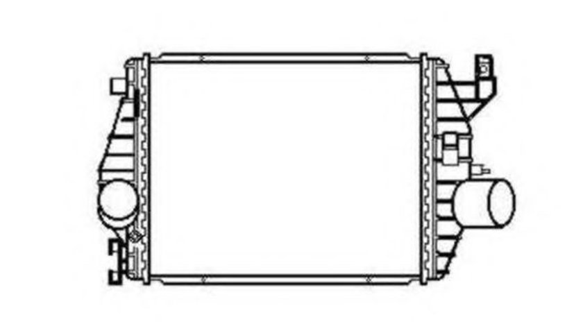 Intercooler, compresor MERCEDES VITO bus (638) (1996 - 2003) NRF 30424 piesa NOUA