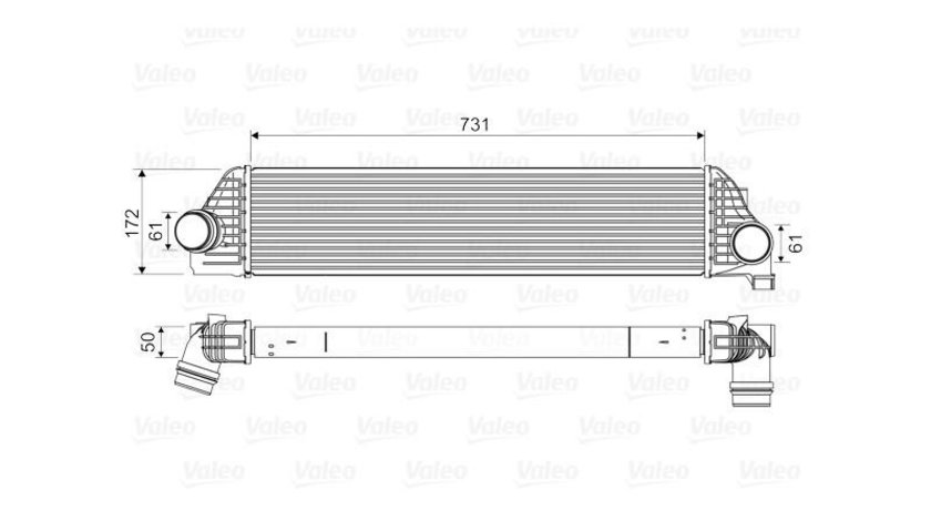 Intercooler, compresor Nissan NV400 caroserie 2011-2016 #2 144960015R