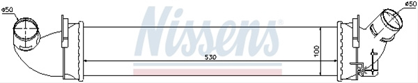 Intercooler, Compresor Nissens Renault 96602