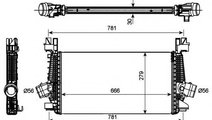 Intercooler, compresor OPEL ASTRA J Sports Tourer ...