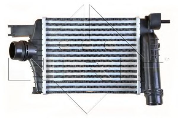 Intercooler, compresor RENAULT CLIO IV (2012 - 2016) NRF 30375 piesa NOUA