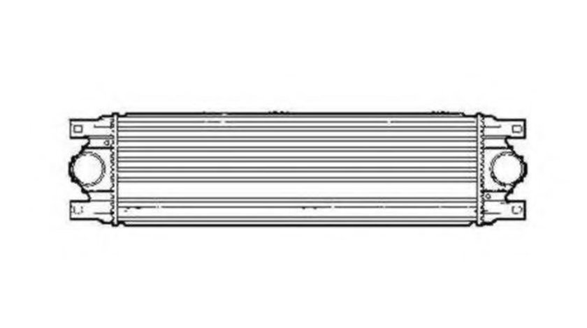 Intercooler, compresor RENAULT TRAFIC II caroserie (FL) (2001 - 2014) NRF 30874 piesa NOUA