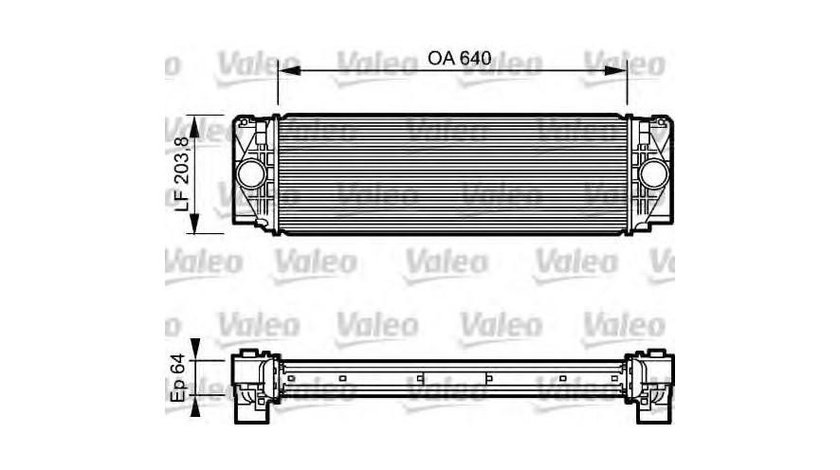 Intercooler, compresor Volkswagen VW CRAFTER 30-50 platou / sasiu (2F_) 2006-2016 #2 2E0145804