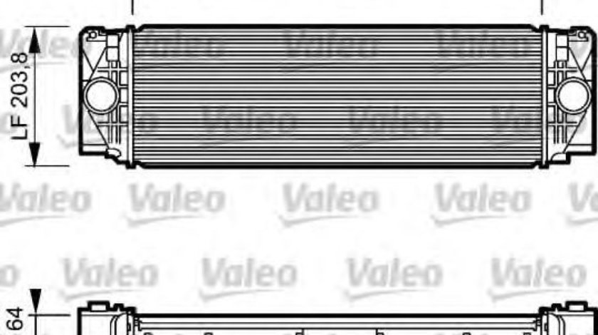 Intercooler, compresor VW CRAFTER 30-35 bus (2E) (2006 - 2016) VALEO 818732 piesa NOUA