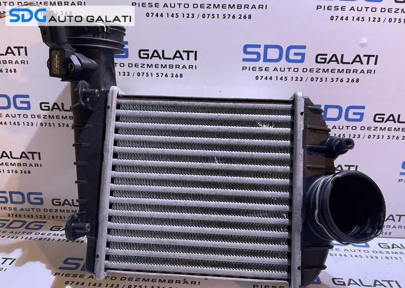 Intercooler Stanga Stanga Senzor MAP Skoda Superb 1 2.5 TDI V6 BDG 2002 - 2008 Cod 3B0145805J 038906051B