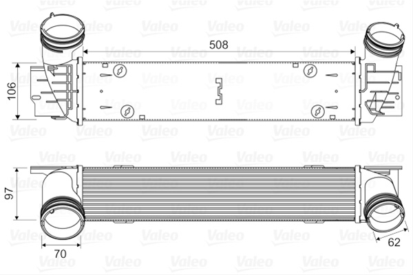 Intercooler Valeo Bmw 818594