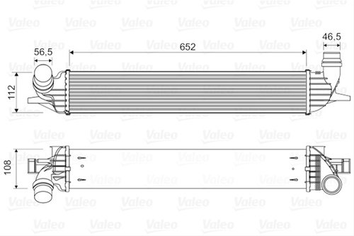 Intercooler Valeo Renault 818330