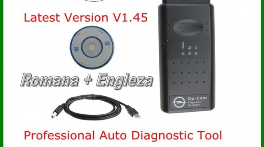 Interfata tester diagnoza Opel OPCOM limba engleza , romana optional