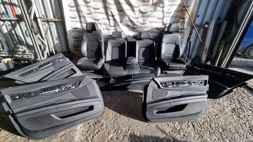 Interior complet Confort EUROPA (fete usi, scaune electrice cu incalzire + bancheta, cotiera) BMW Seria 7 F01