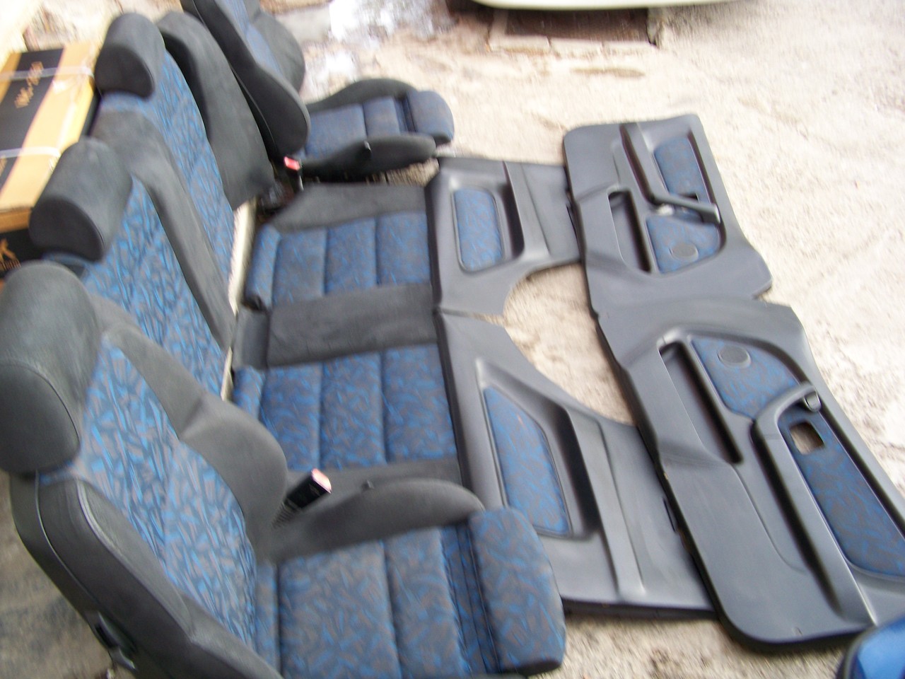 Interior ///M recaro sport scaune semi piele alcantara bmw e36 compact  #11145200
