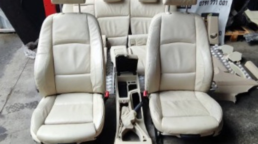 Interior piele cu scaune ful electric cu memerie BMW seria 3 E92 / E93 3.0 D cod motor N57D30A an 2012