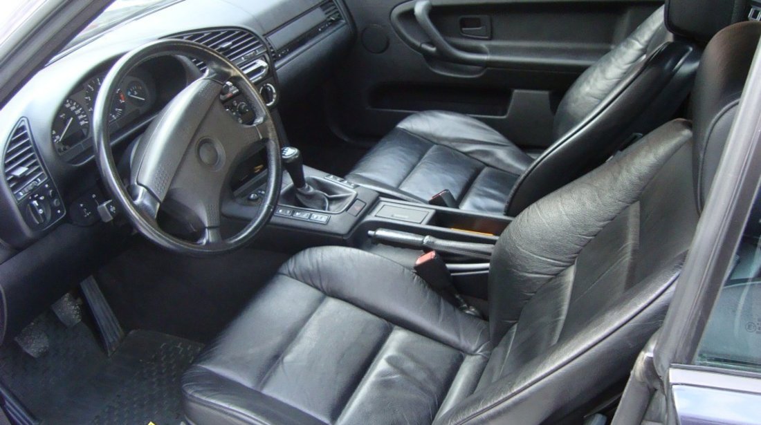 Interior piele neagra Bmw E36 coupe pisicuta #137297