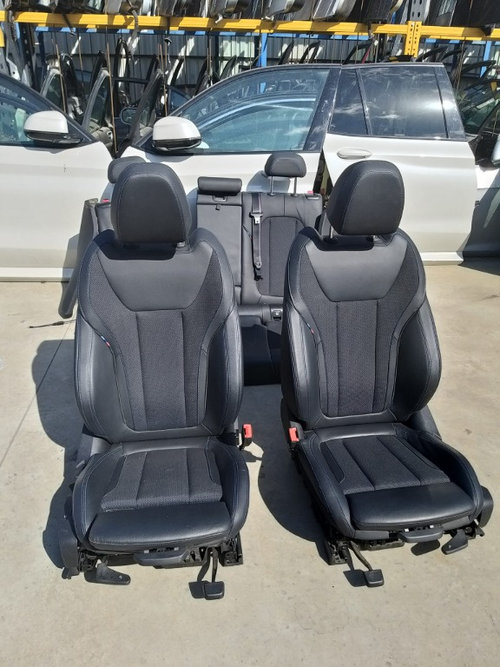 Interior scaune bancheta mixt piele textil bmw x3 g01