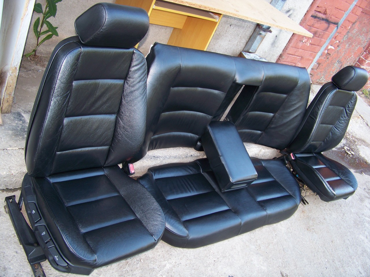 Interior scaune si banchete piele bmw e36 sedan berlina 4 usi #29281923